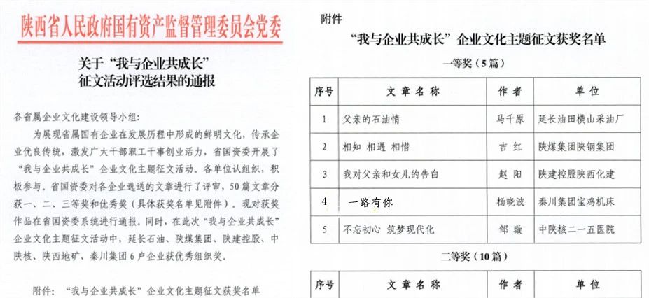 【集团资讯】集团星空官网征文获多项殊荣